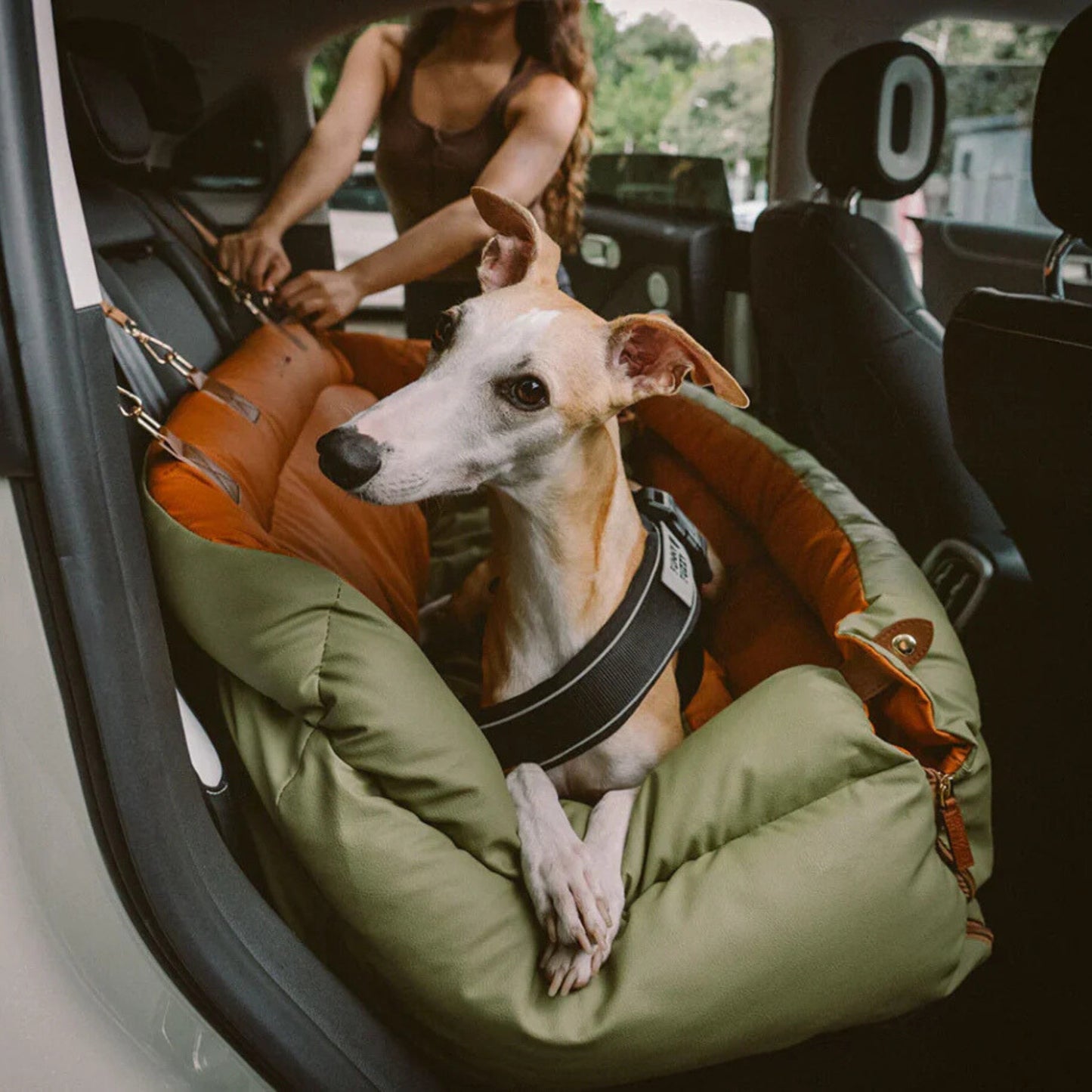 Dog Car Seat Booster Bed