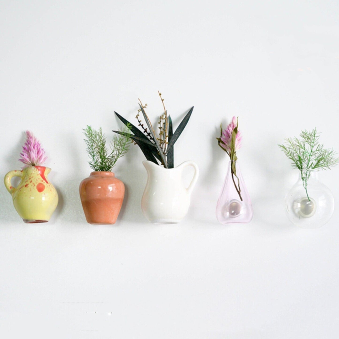 Mini Magnetic Fridge Flower Pots (8pcs)
