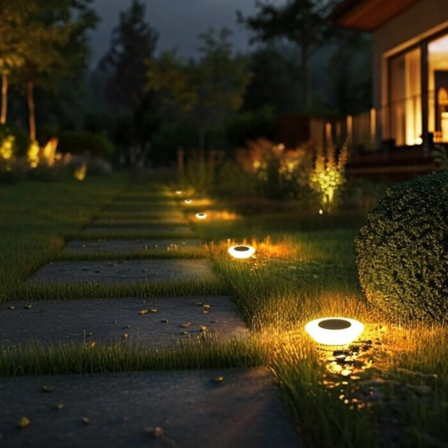 Rust-Proof Solar Ground Light