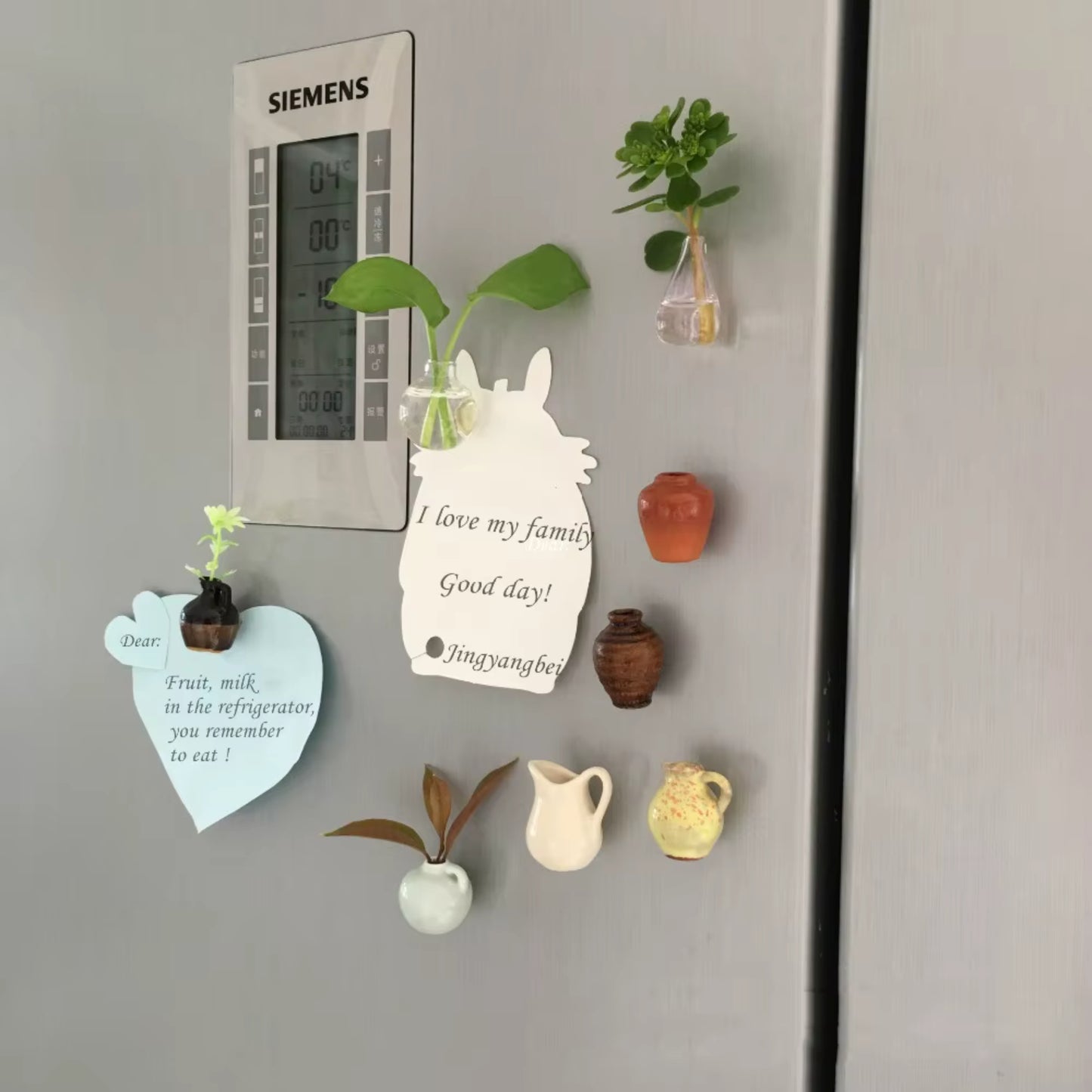 Mini Magnetic Fridge Flower Pots (8pcs)