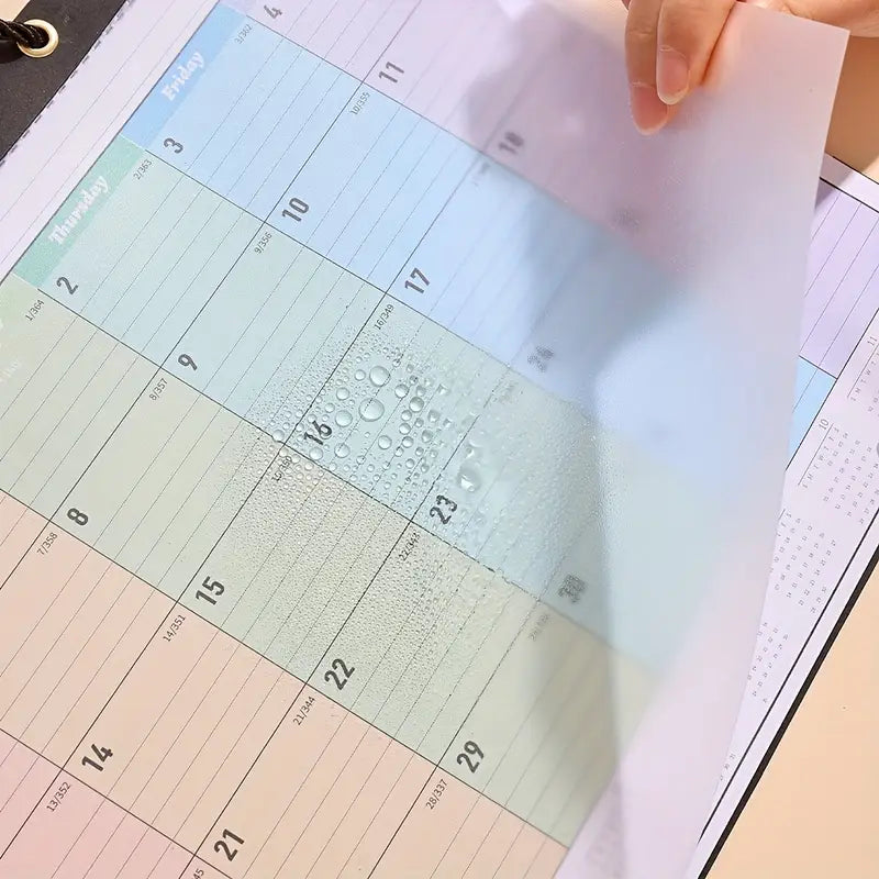 2025 Rainbow Wall Calendar & Planner