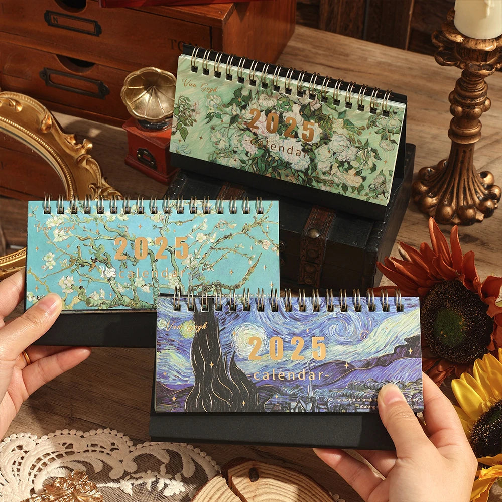 2025 Van Gogh Timeless Desk Calendar
