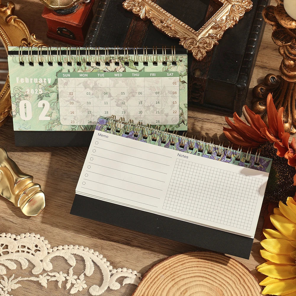 2025 Van Gogh Timeless Desk Calendar