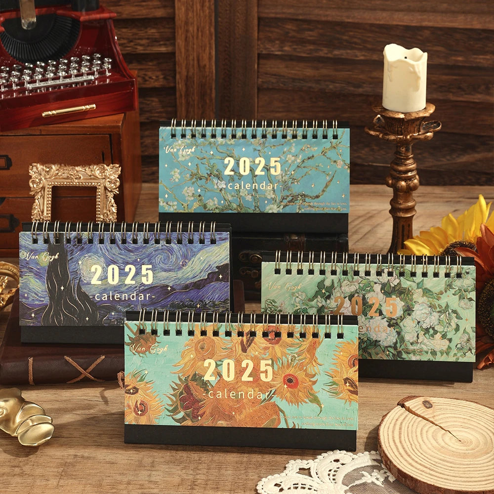 2025 Van Gogh Timeless Desk Calendar