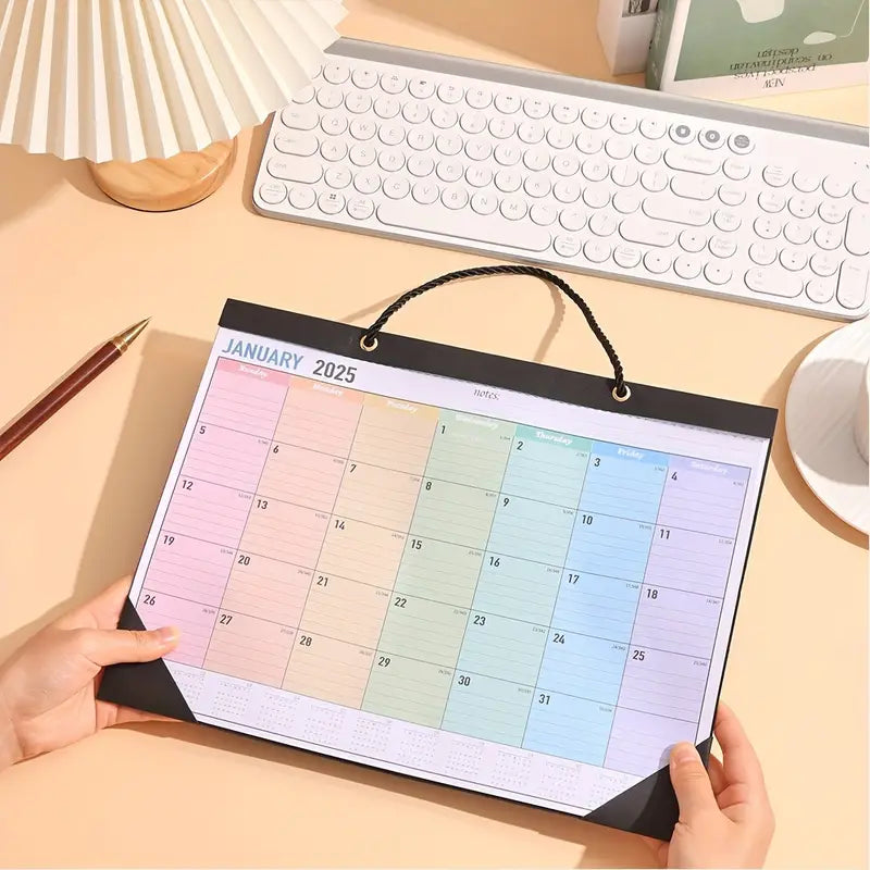 2025 Rainbow Wall Calendar & Planner