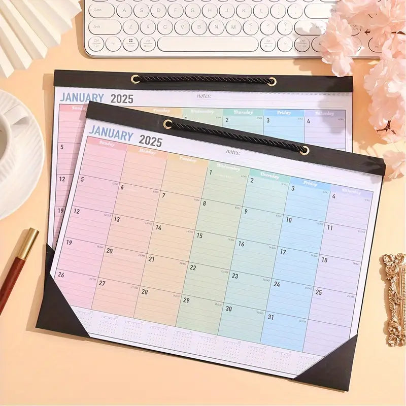 2025 Rainbow Wall Calendar & Planner