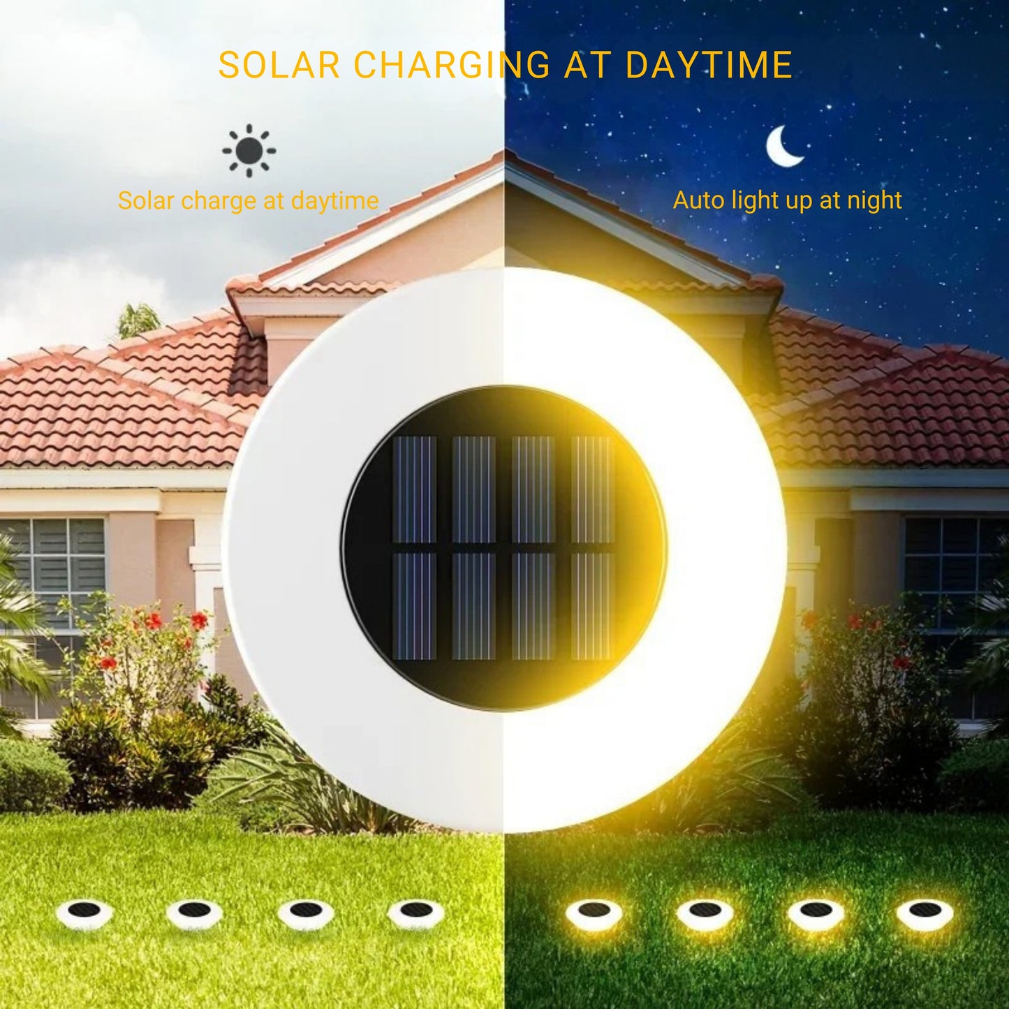 Rust-Proof Solar Ground Light
