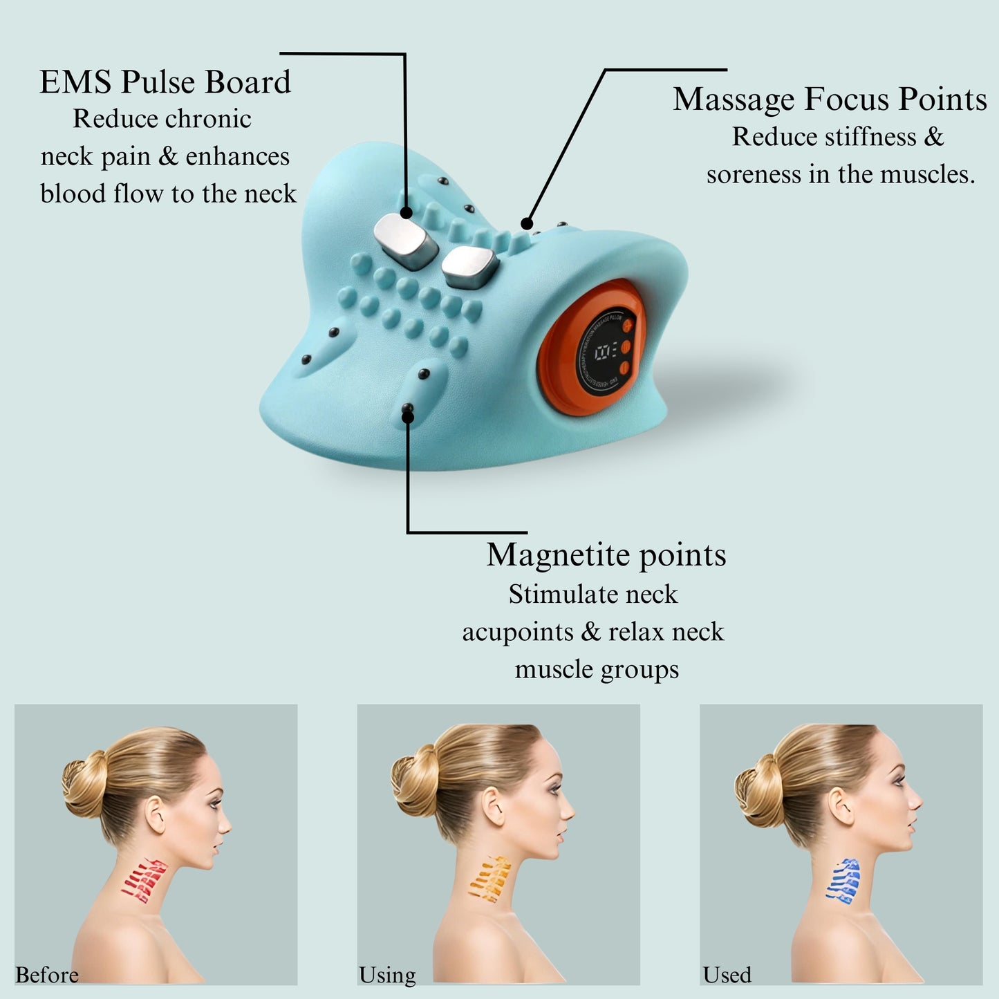 NeckPulse Therapy Stretcher