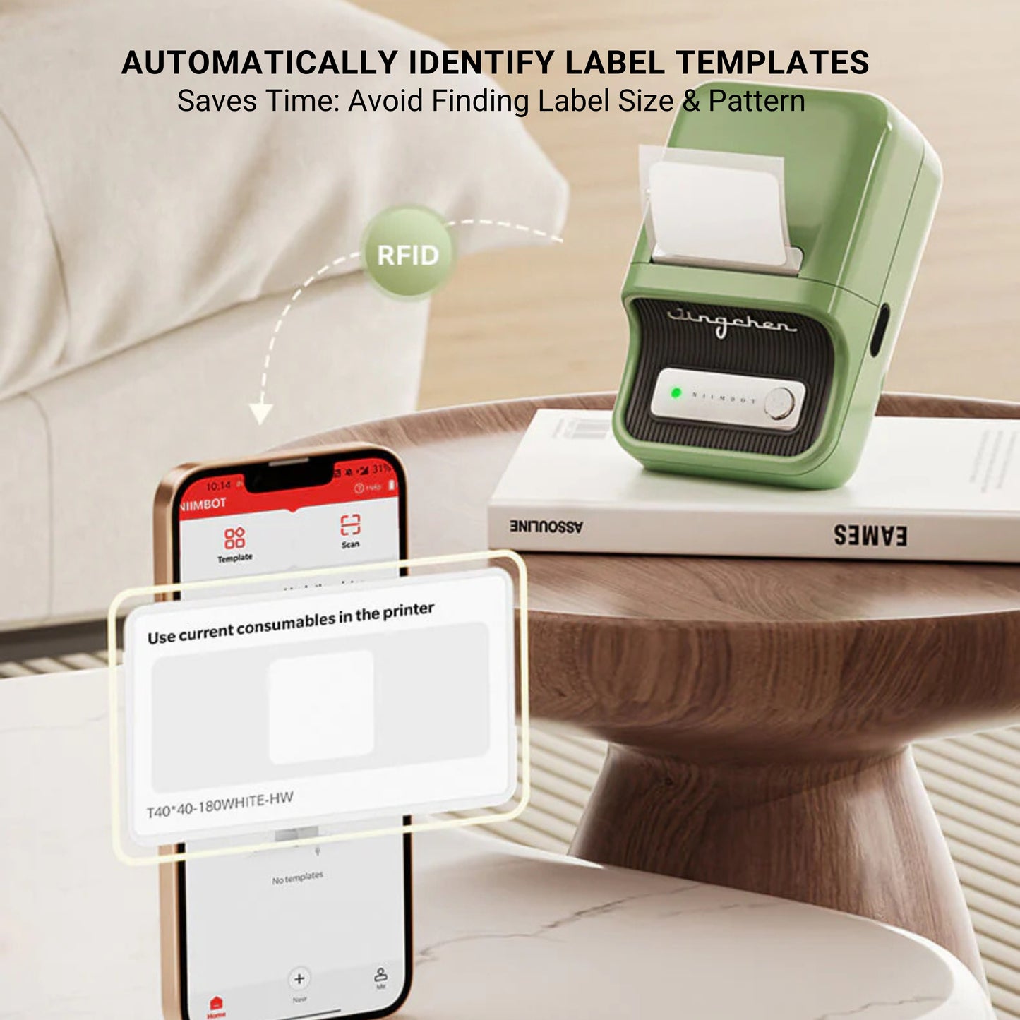 NIIMBOT B21 Inkless Label Maker