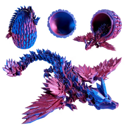 3D Wing Dragon with Dragon Egg