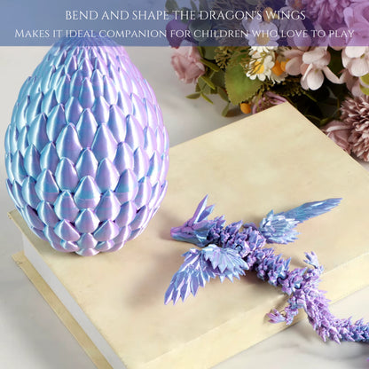 3D Wing Dragon with Dragon Egg
